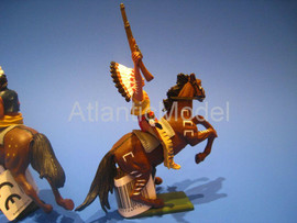 Солдатики 1/32 Britains Индейцы Вождь и воин 6