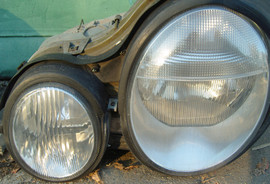 Фара левая (штатный ксенон) Mercedes W210 до рестайлинг