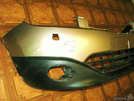 Бампер передний б/у кашкай. Nissan Qashqai J10 за 2 800 руб. 3