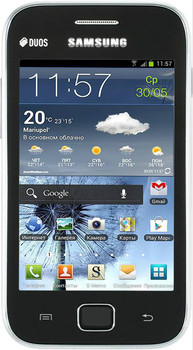 Samsung GTS 6802 Galaxy Ace Duos Black ( Ростест)