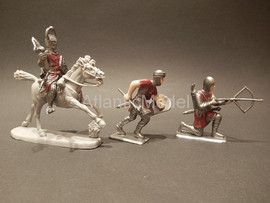 солдатики 1/32 Supreme Крестоносцы Серая лошадь TSSD 2