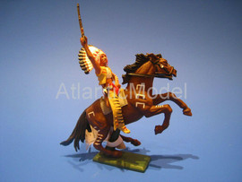 Солдатики 1/32 Britains Конный индеец Вождь 1 шт. 4