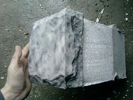 Мрамор из бетона и теплоблоки Кремнегранит 3