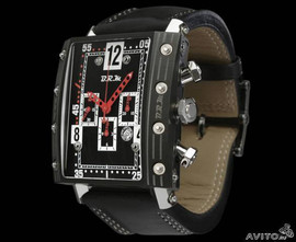 Мужские часы хронограф BRM V8 Titanium