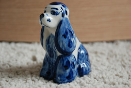 Фигурки из гжели (4 штуки). 4