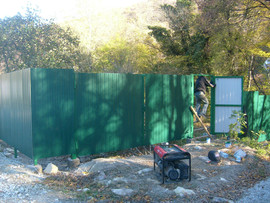 Заборы из профнастила в Геленджике