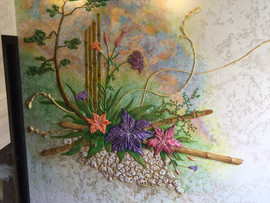 барельеф, врезанные изображения, художественная лепнина