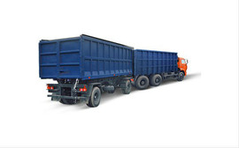 Перевозка ОДНИМ РЕЙСОМ до 70м³ и 40тон АВТОПОЕЗДОМ