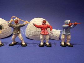 Солдатики 1/32 Timpo Эскимосы Седьмой Оригинал 3