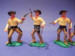 Солдатики 1/32 Timpo Ковбои Шестой набор 4 фигуры