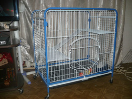 Большая клетка для хорьков, шиншилл (можно кошeк)