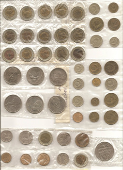 Монеты СССР, России, США и других государств.