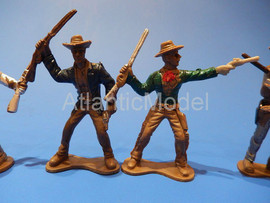 Солдатики 1/32 ??? Ковбои пешие 8 фигур в 4 позах 6