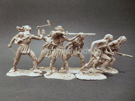 Солдатики 1/32 Barzso Гуроны шесть фигур №2 #7 5