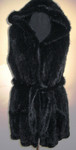 Пальто-жилет из норки вязаной новый Греция