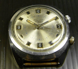 Часы наручные механические ПОЛЕТ «POLJOT» будильник 2612.1 18 ка