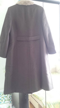 Классическое ПАЛЬТО женское Австрия c воротником норки