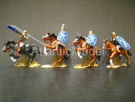 Солдатики 1/32 DSG Конные преторианцы 4 фигуры 5