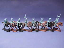 Солдатики 1/32 tssd Мексиканская кавалерия Первый 3