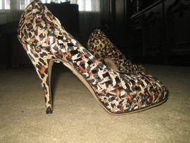 Леопардовые туфли 38 размер