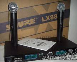 Микрофон Shure Lx88-III радиосистема 2 (беспроводных) микр Shure
