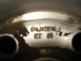 Диск штамповка для Ауди R15 2