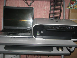 Продам. Ноутбук aser Aspire s100 + мфу Canon MP 140 за 15