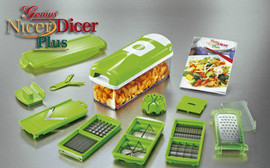 Nicer Dicer Plus Найсер Дайсер Плюс механическая овощерезка
