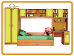 Детская мебель модель "Белоснежка" из МДФ от производителя на за