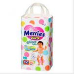 Трусики Merries XL 12-22кг 38шт
