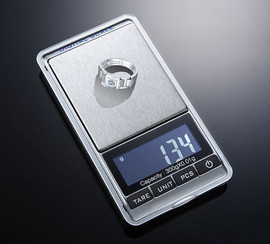 Весы карманные электронные ювелирные 300г х 0.01г