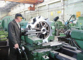 колесо зубчатое, изготовление зубчатых колес, koлeco +в зyбчaтoй