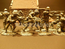 Солдатики 1/32 Сonte Пехота США третий набор WWII