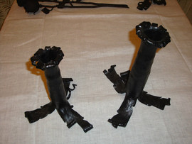 Кованая ваза (черная) 3