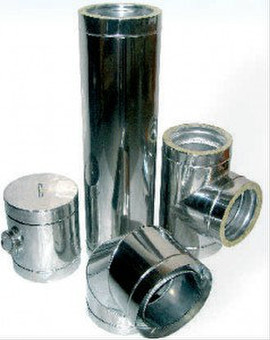 Дымоход для котла из нержавейки