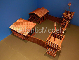 Солдатики 1/32 Hofler Форт Даллас Вестерн 9