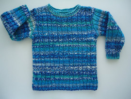 Пуловер к джинсам.