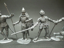 Солдатики 1/32 АРК Моделс Рыцари 6 фигур 6 поз ТП