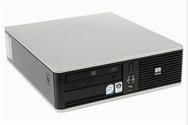 Hewlett Packard DC7800 SFF двухъядерный, бесшумный, компактный.