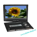 портативный DVD-плеер Pioneer EA 1102,11'', USB, TV, игры,пульт,