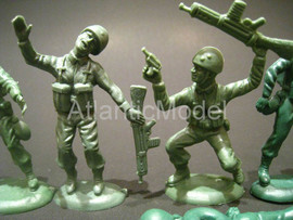 Солдатики 1/32 Atlantic Морская пехота Американцы 6