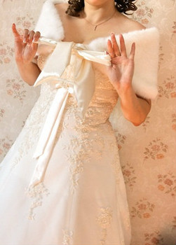 Свадебный наряд б/у в хорошем состоянии