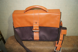 Элитный кожаный портфель для 17 д. ноутбуков, Итал