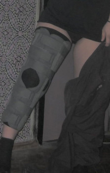 Фиксатор (тутор,ортез) на ногу