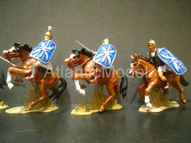 Солдатики 1/32 DSG Конные преторианцы 4 фигуры 7
