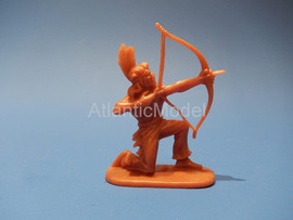 Солдатики 1/32 Hofler Коричневый цвет №1 3 фигуры 3 позы 7