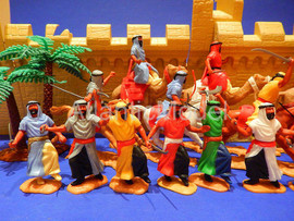 Солдатики 1/32 Timpo Арабы Второй набор 20 фигур