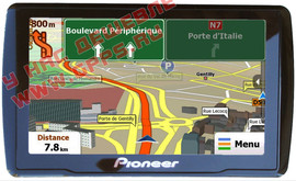 Новый GPS Навигатор Pioneer. Экран 5 дюйм