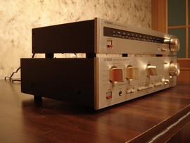 Винтажный комплект усилитель и тюнер Luxman. 4