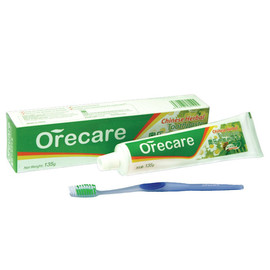 Зубная паста Orecare с экстрактами китайских целебных трав (с зу